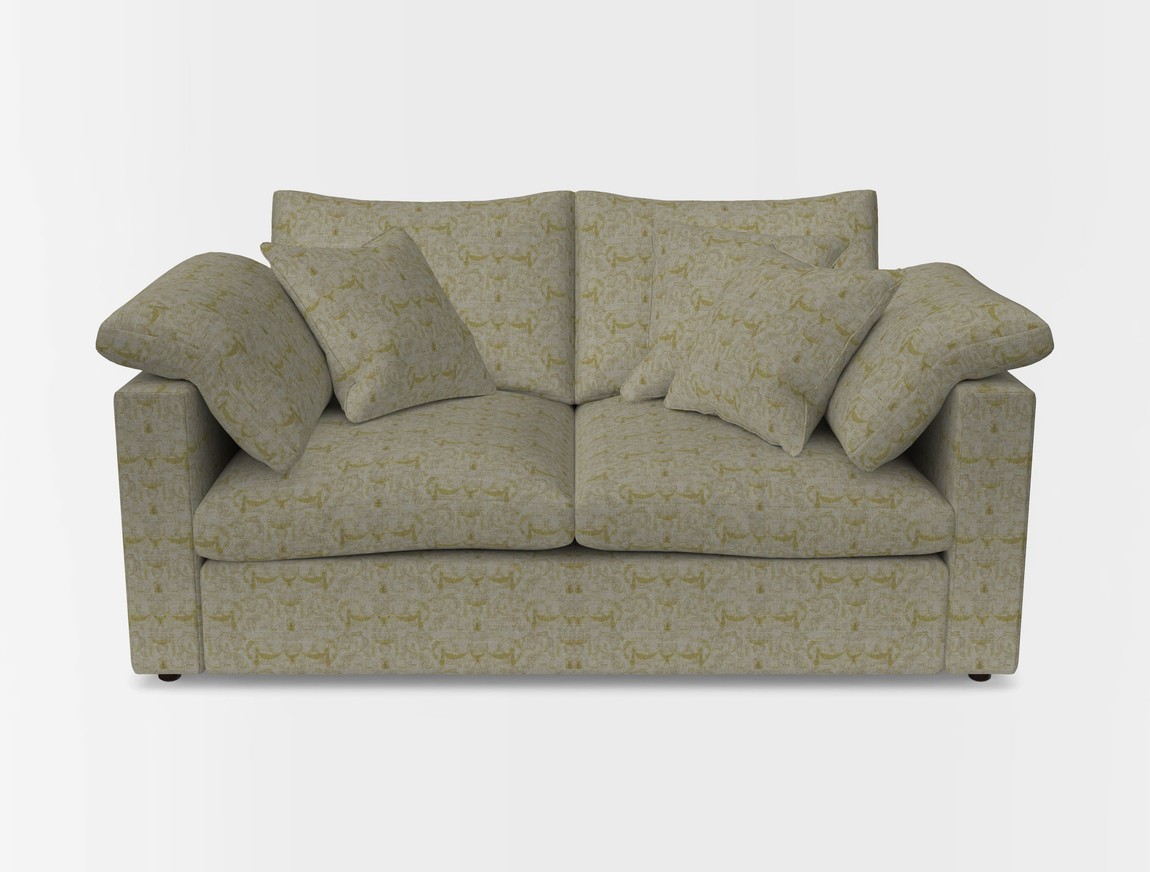 2 Seater Straight Arm Sofa