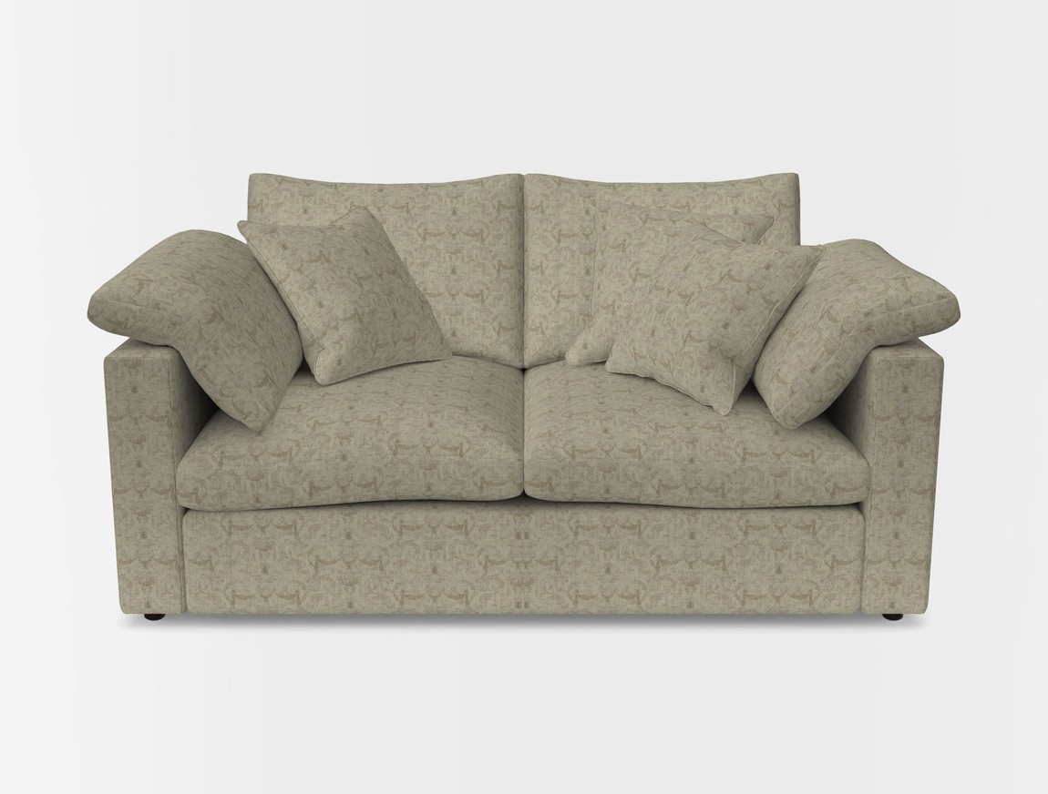 2 Seater Straight Arm Sofa