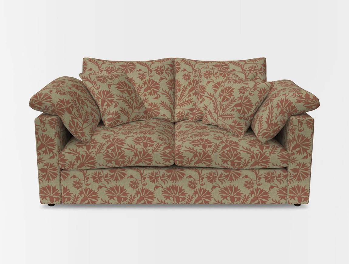 2 Seater Straight Arm Sofa