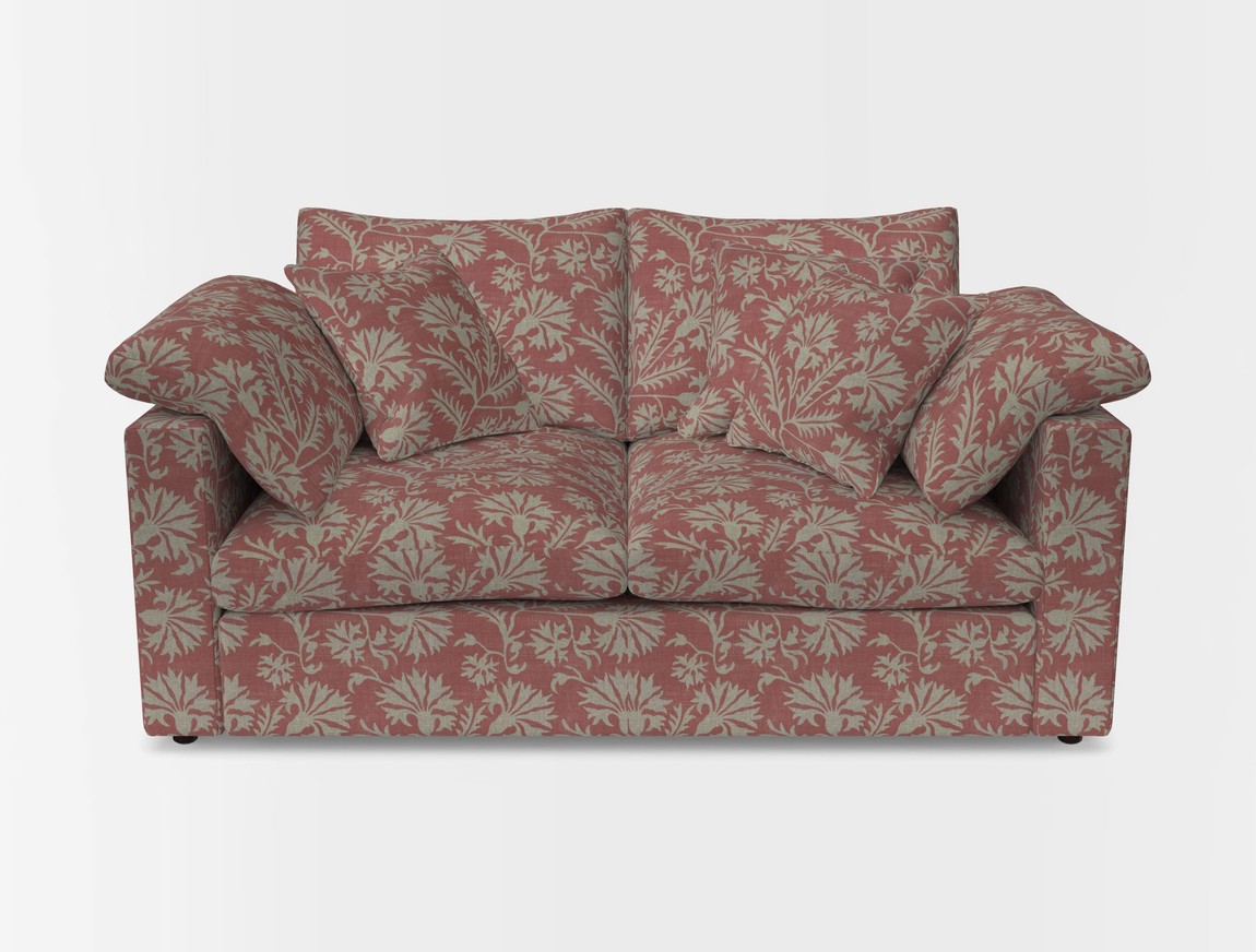 2 Seater Straight Arm Sofa