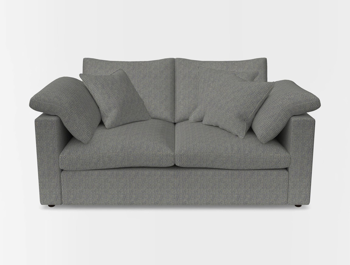 2 Seater Straight Arm Sofa