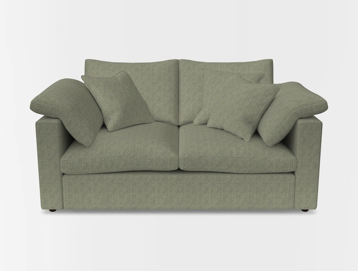 2 Seater Straight Arm Sofa