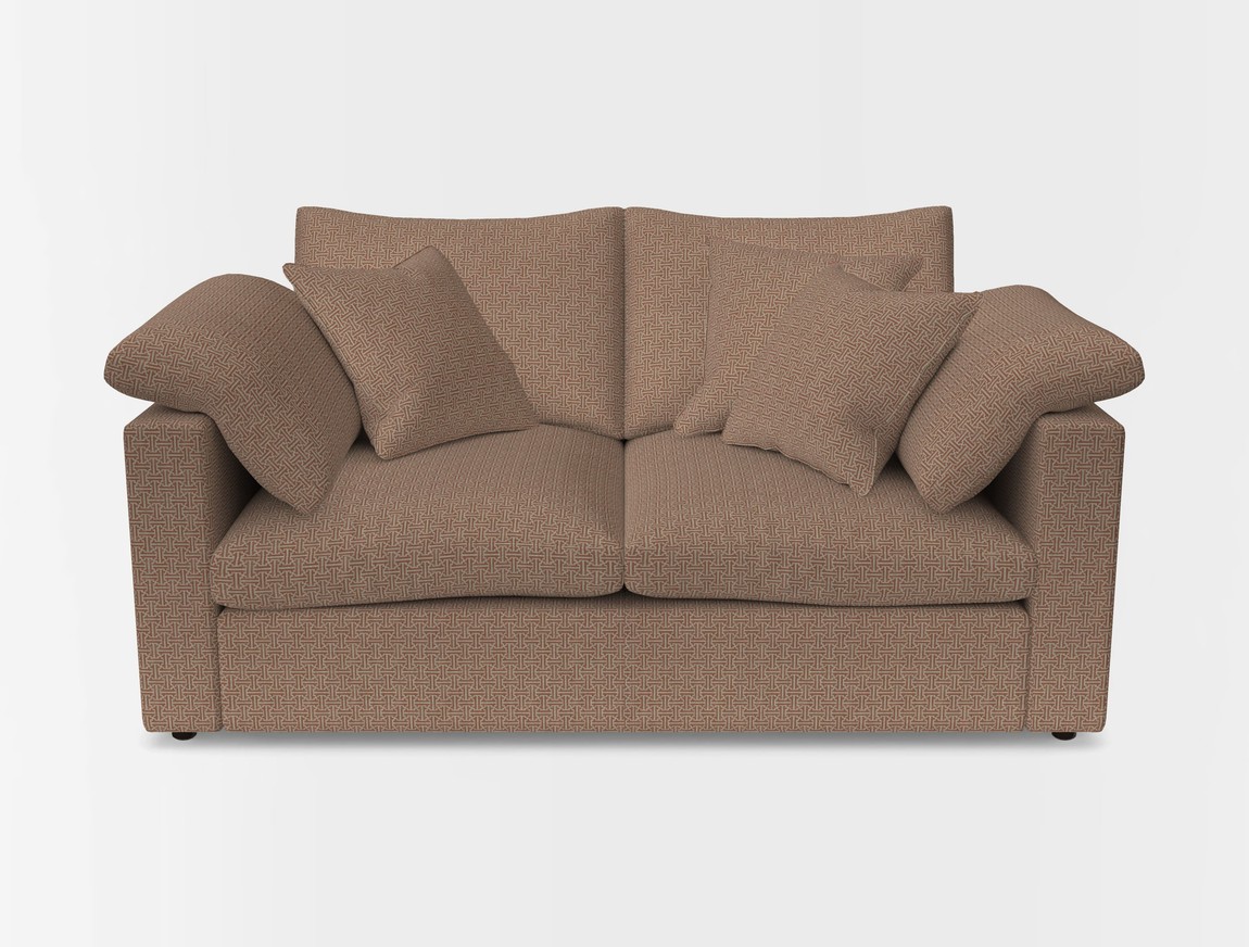 2 Seater Straight Arm Sofa
