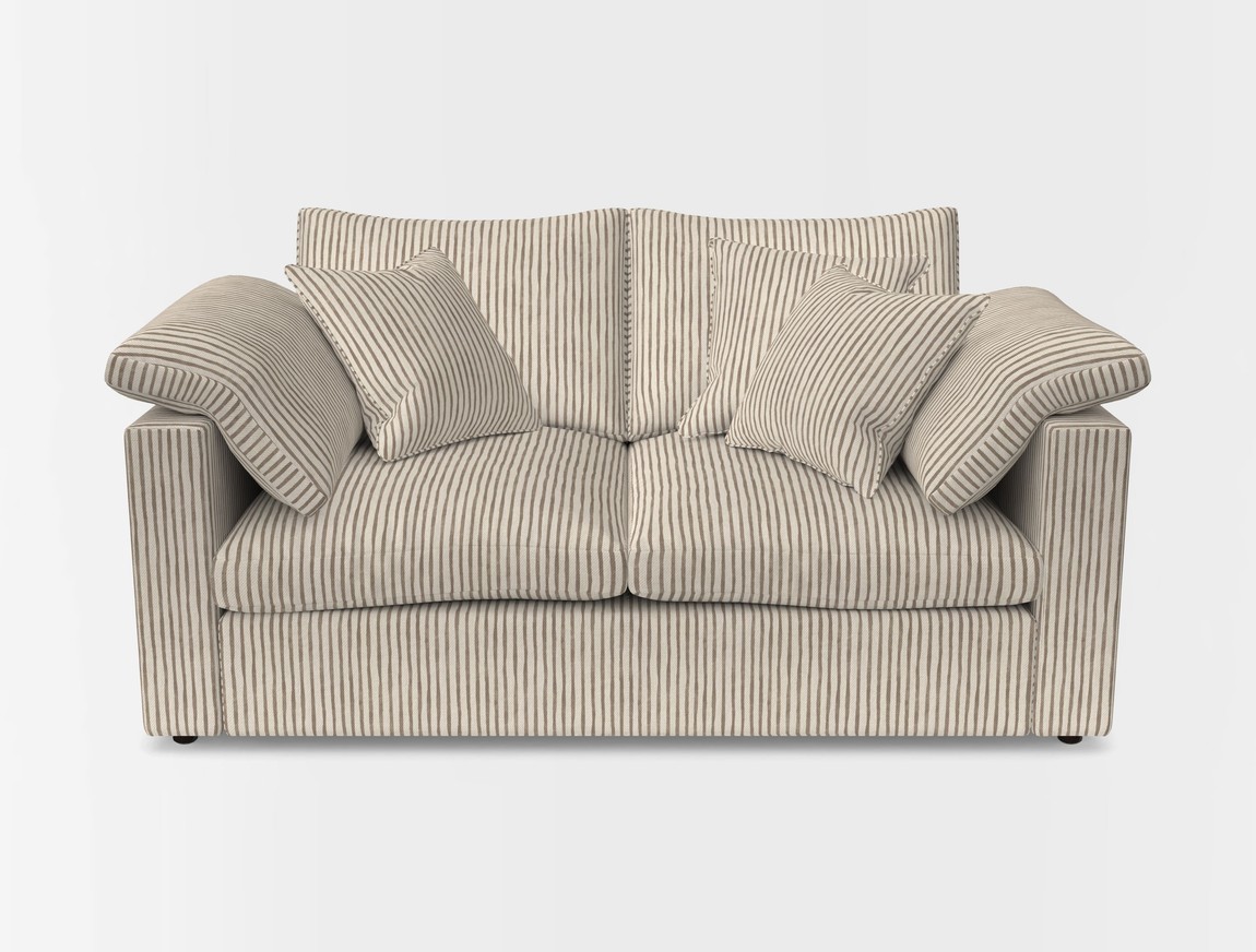 2 Seater Straight Arm Sofa