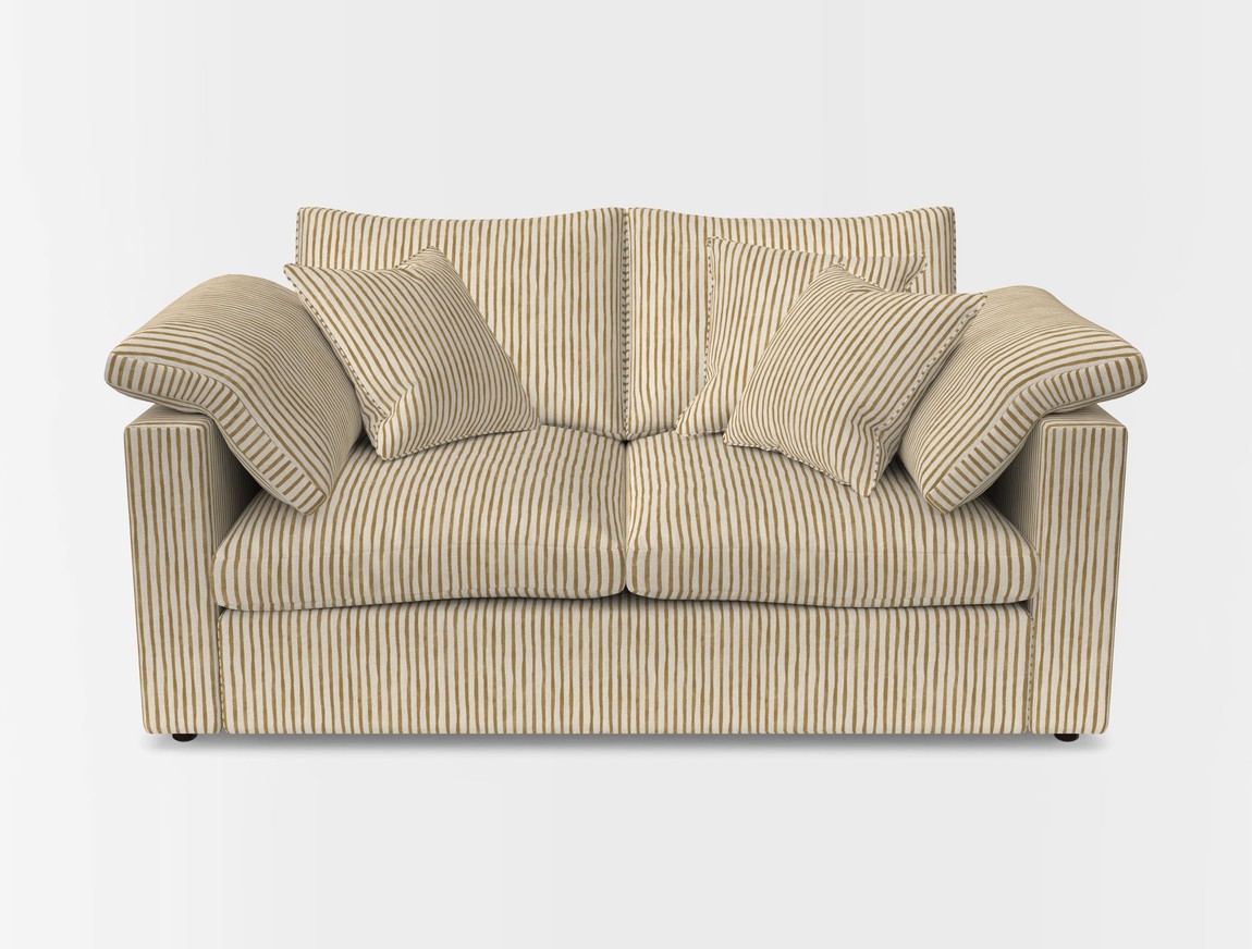 2 Seater Straight Arm Sofa