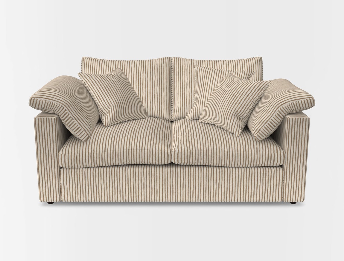 2 Seater Straight Arm Sofa