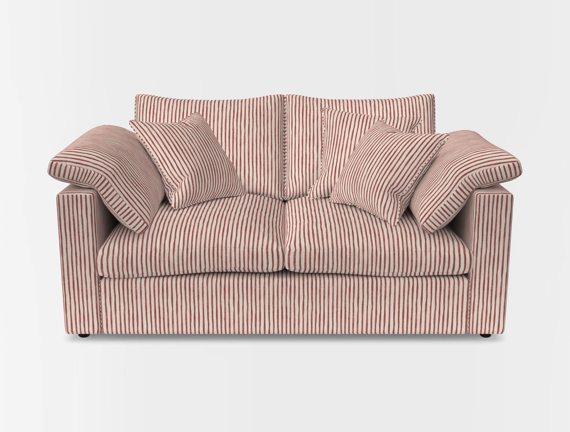 2 Seater Straight Arm Sofa