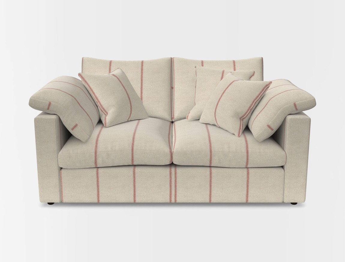 2 Seater Straight Arm Sofa
