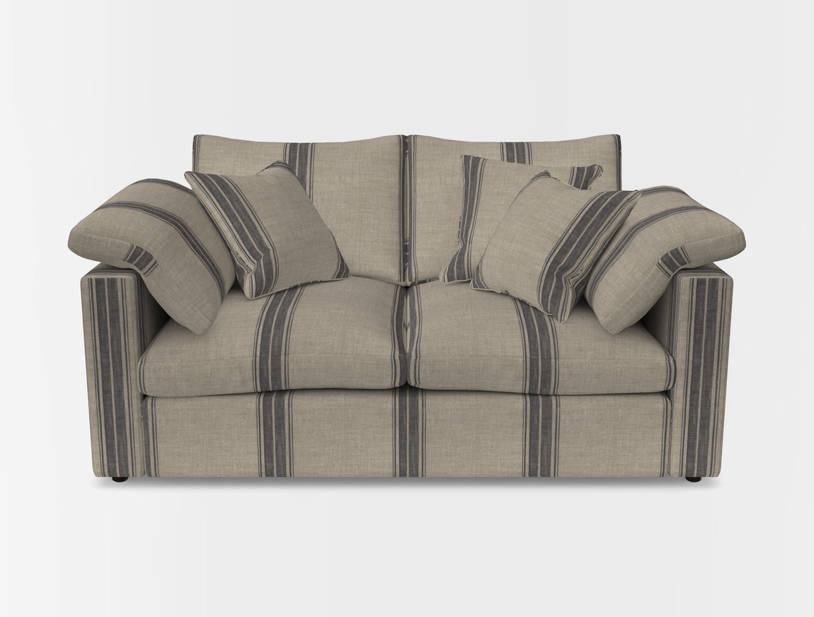 2 Seater Straight Arm Sofa