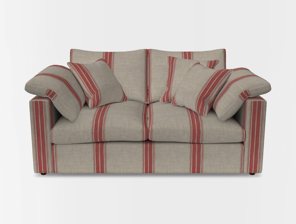 2 Seater Straight Arm Sofa
