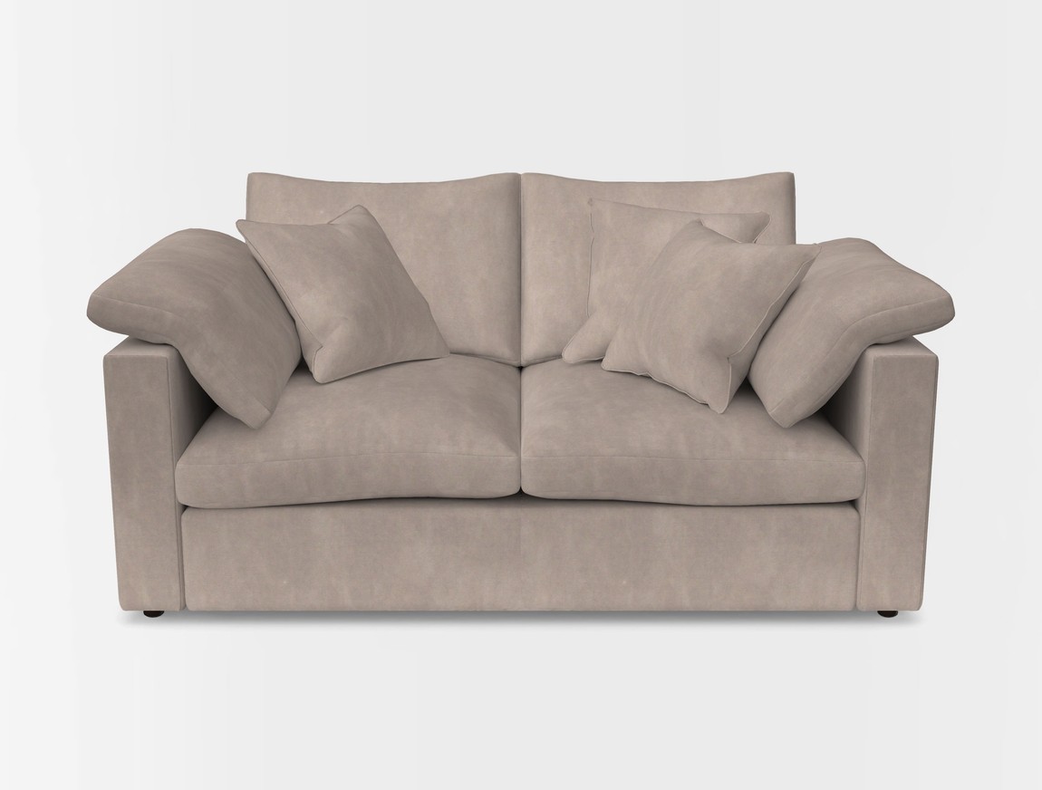 2 Seater Straight Arm Sofa
