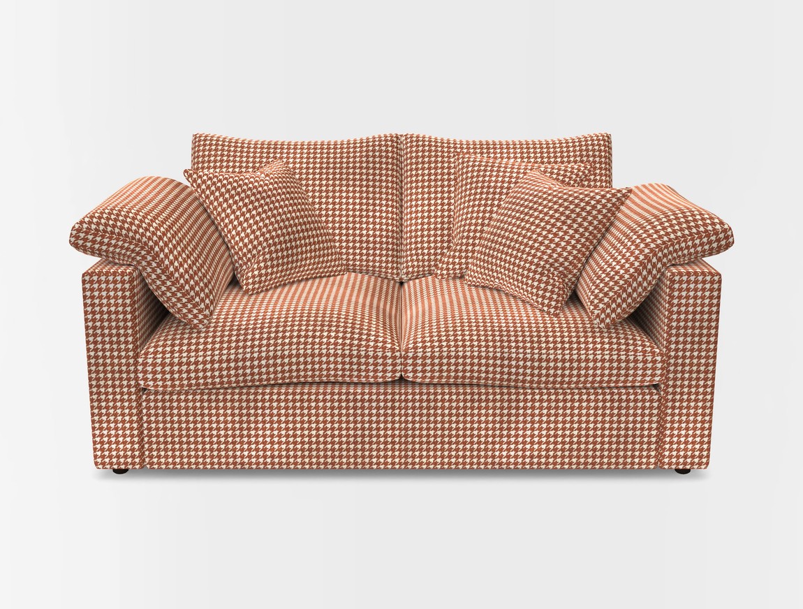 2 Seater Straight Arm Sofa