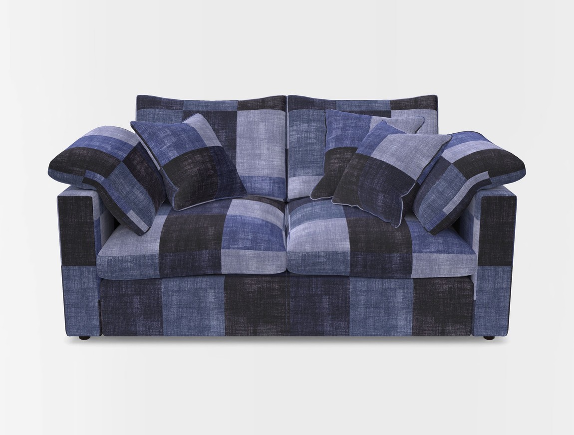 2 Seater Straight Arm Sofa