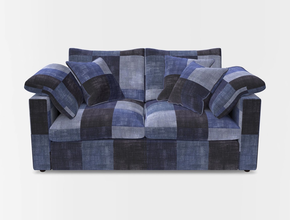 2 Seater Straight Arm Sofa