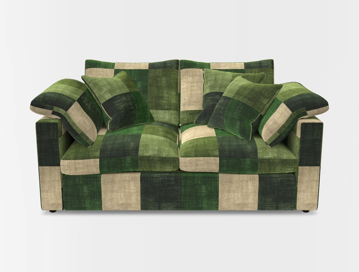 2 Seater Straight Arm Sofa