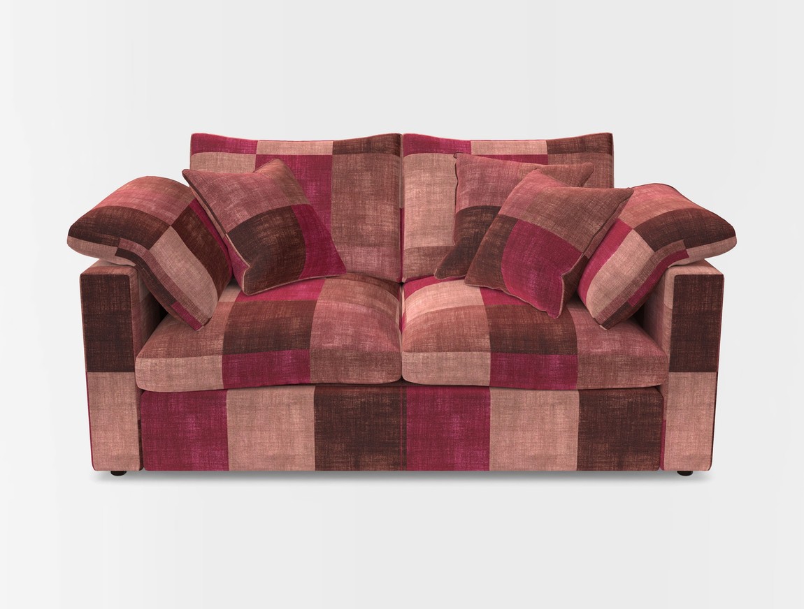 2 Seater Straight Arm Sofa