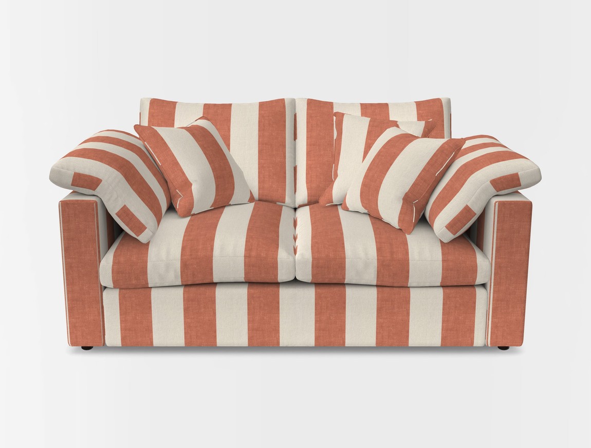 2 Seater Straight Arm Sofa