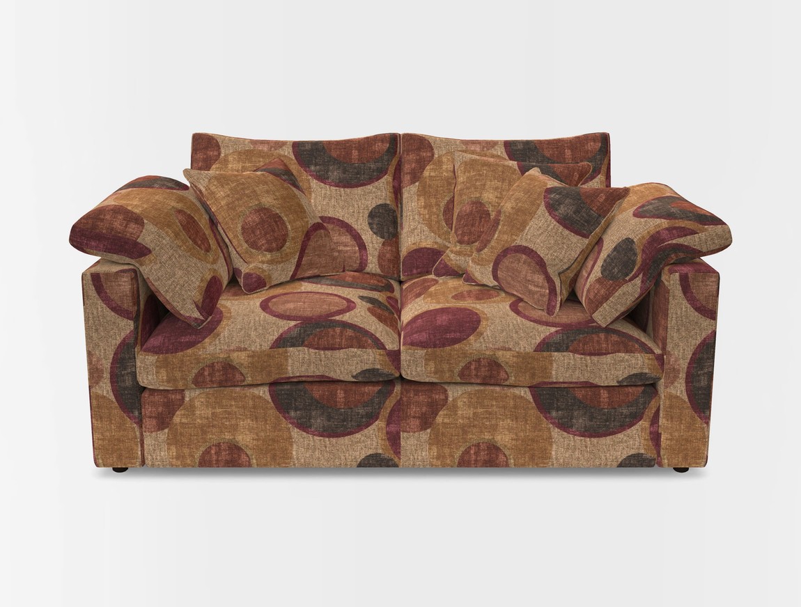 2 Seater Straight Arm Sofa