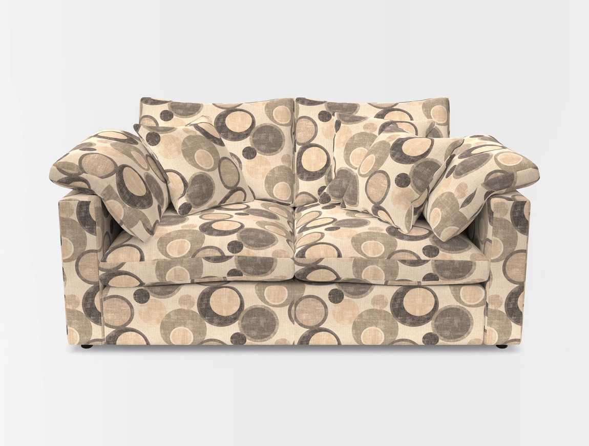 2 Seater Straight Arm Sofa