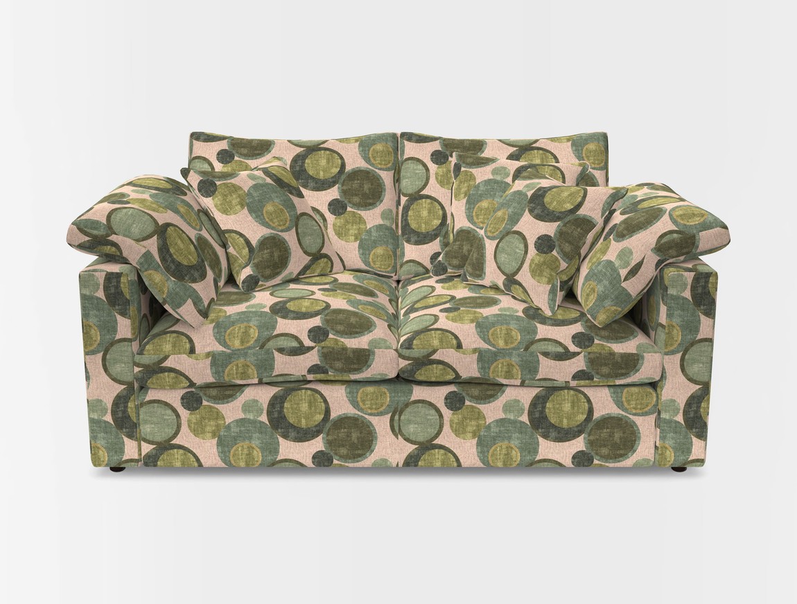 2 Seater Straight Arm Sofa