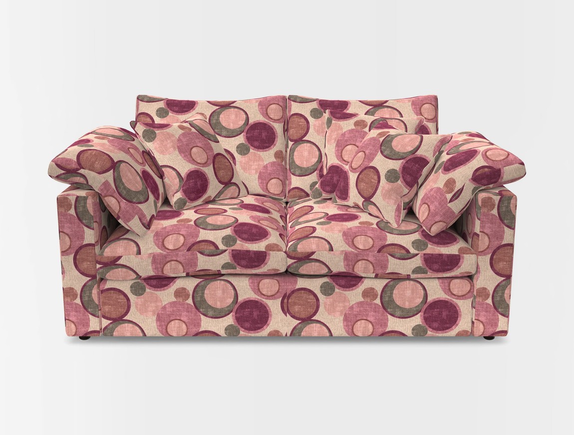 2 Seater Straight Arm Sofa