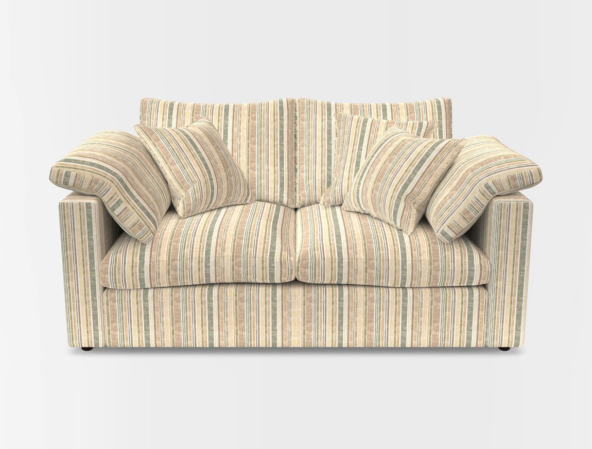2 Seater Straight Arm Sofa