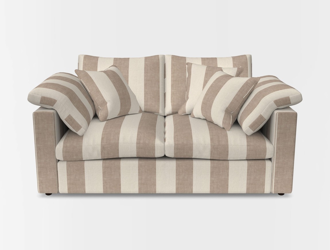 2 Seater Straight Arm Sofa