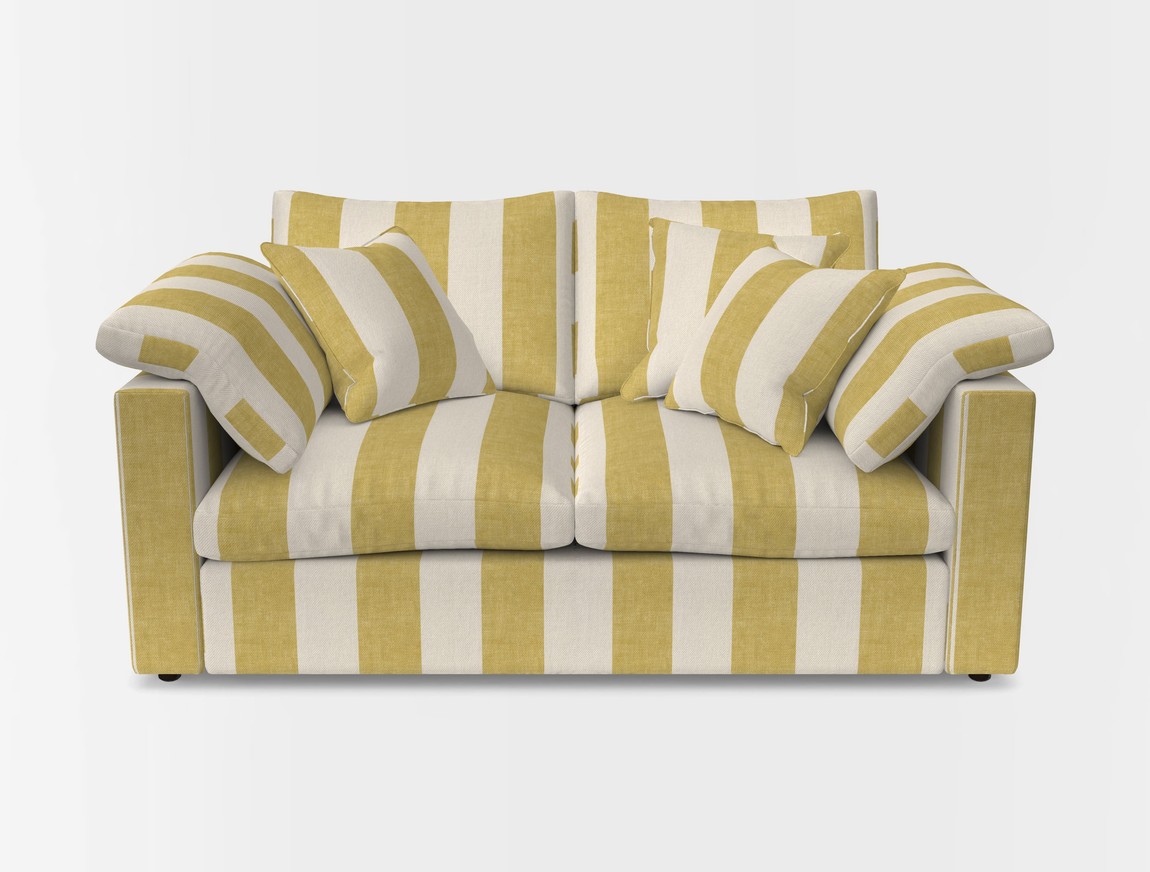 2 Seater Straight Arm Sofa