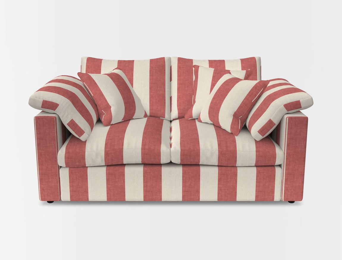 2 Seater Straight Arm Sofa
