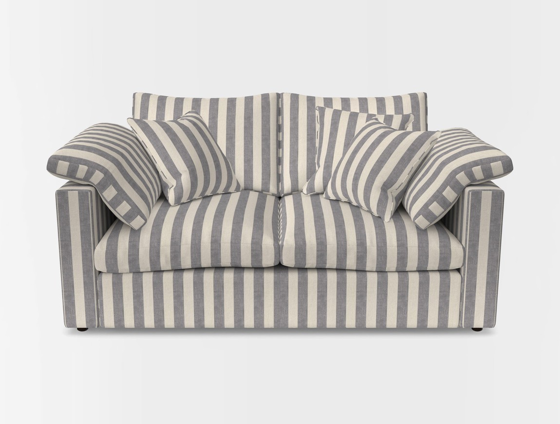 2 Seater Straight Arm Sofa