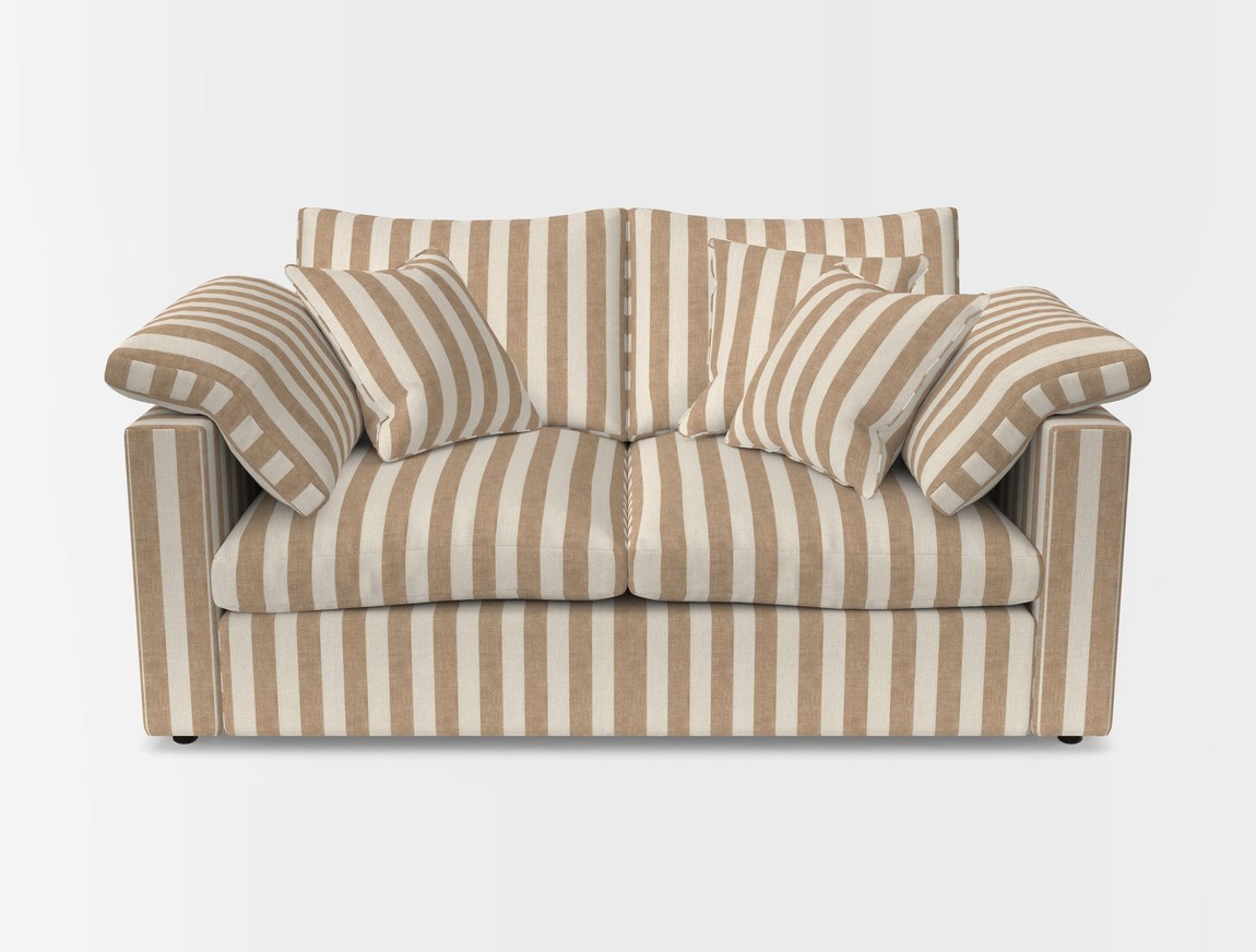 2 Seater Straight Arm Sofa