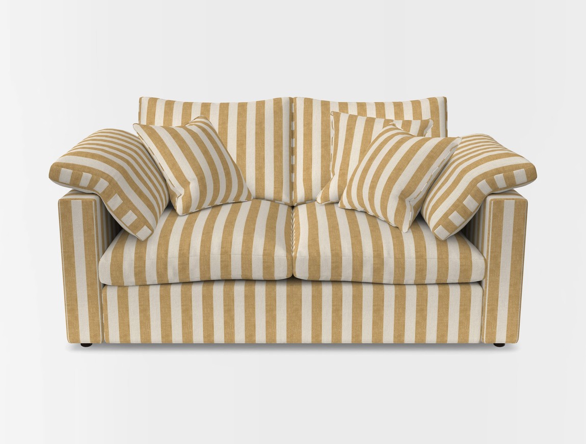 2 Seater Straight Arm Sofa