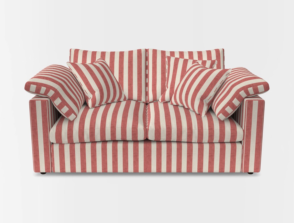 2 Seater Straight Arm Sofa