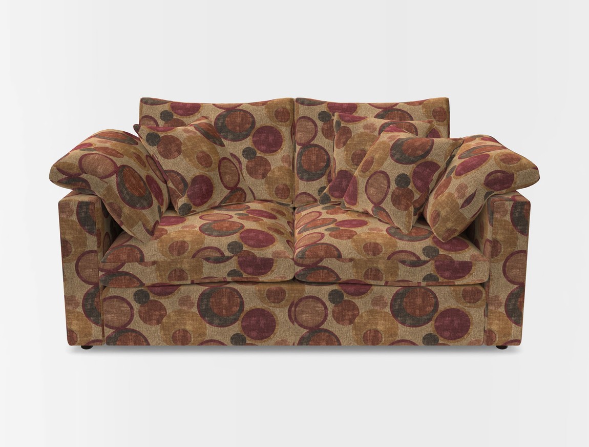2 Seater Straight Arm Sofa