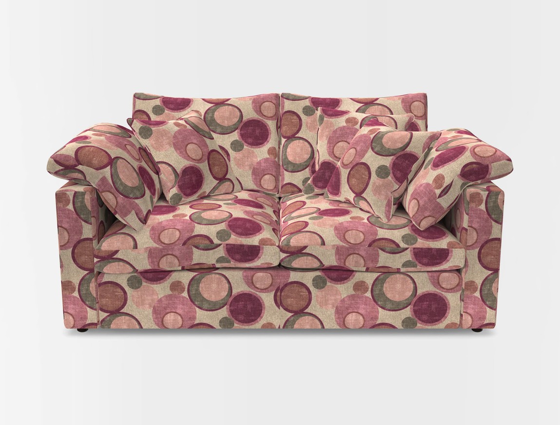 2 Seater Straight Arm Sofa