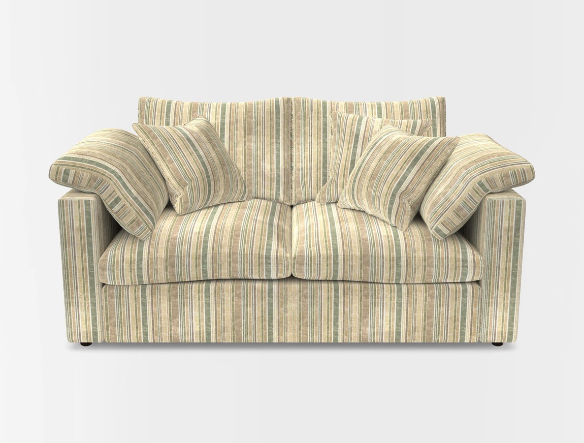 2 Seater Straight Arm Sofa