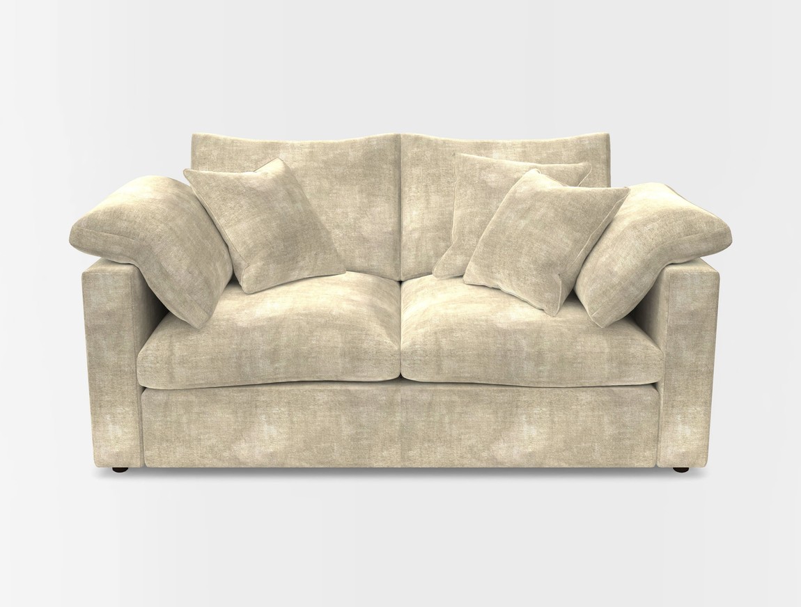 2 Seater Straight Arm Sofa