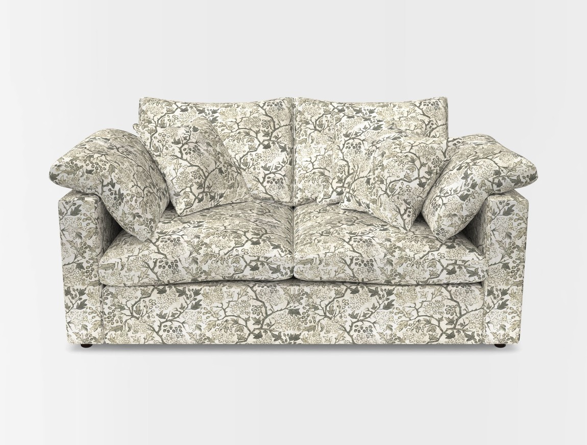 2 Seater Straight Arm Sofa