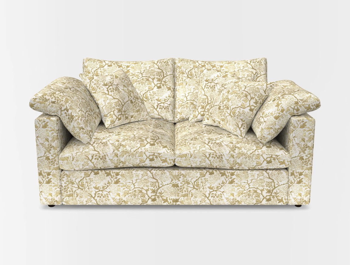 2 Seater Straight Arm Sofa