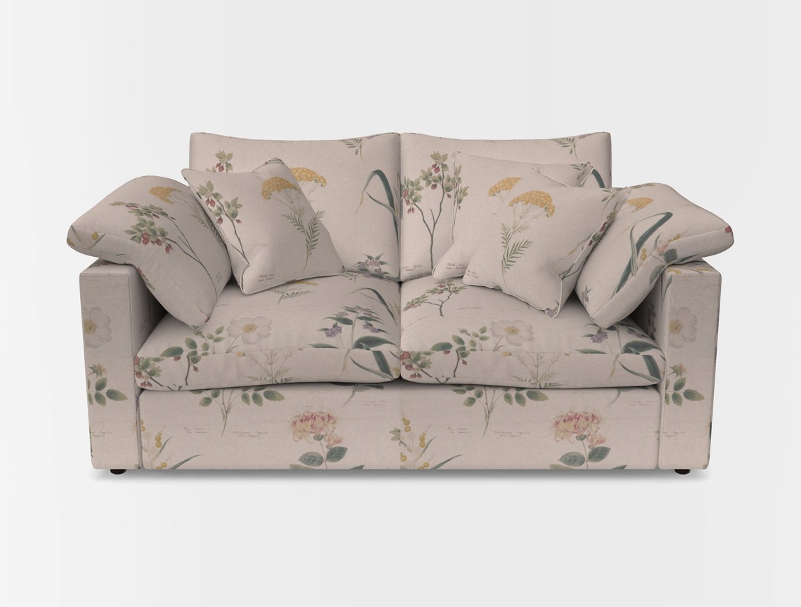2 Seater Straight Arm Sofa