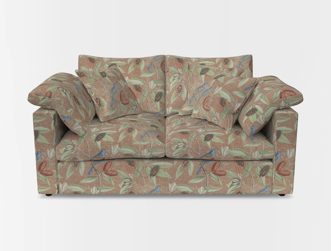 2 Seater Straight Arm Sofa