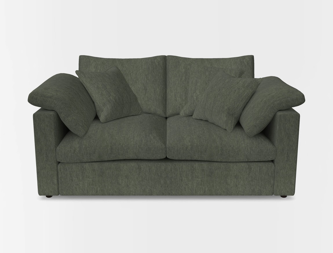 2 Seater Straight Arm Sofa