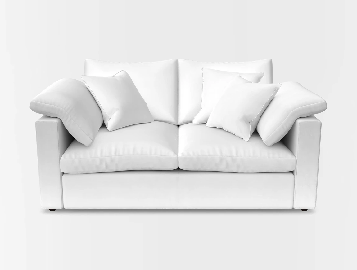 2 Seater Straight Arm Sofa