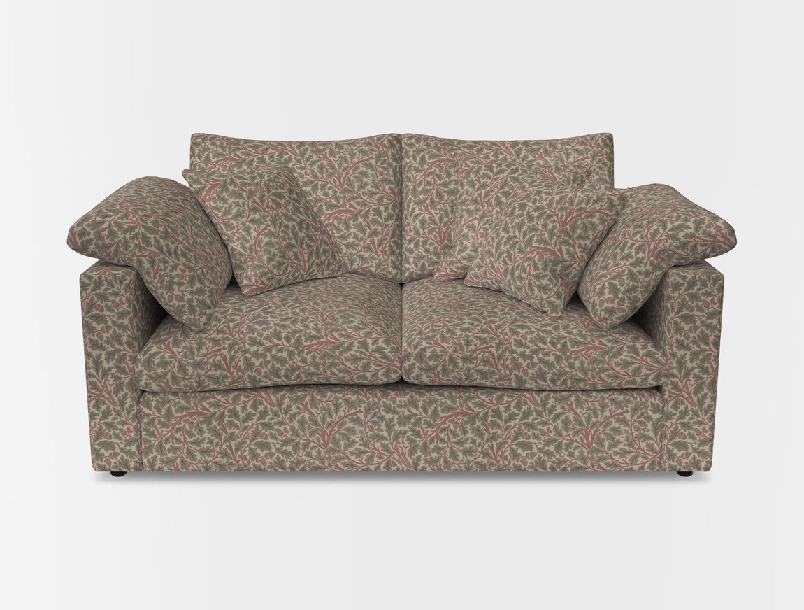 2 Seater Straight Arm Sofa