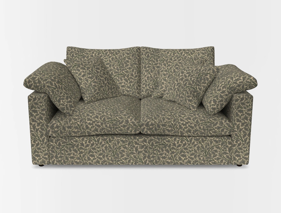 2 Seater Straight Arm Sofa