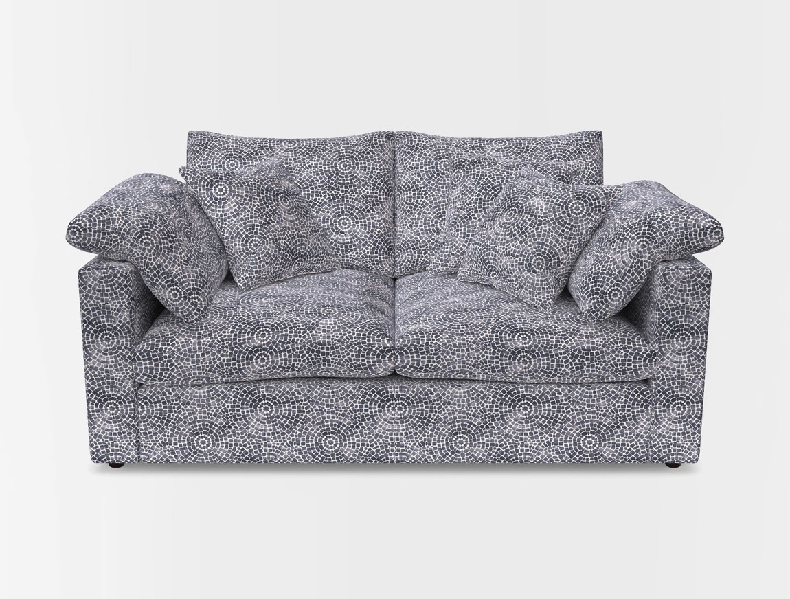 2 Seater Straight Arm Sofa