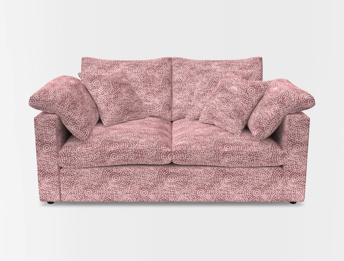 2 Seater Straight Arm Sofa