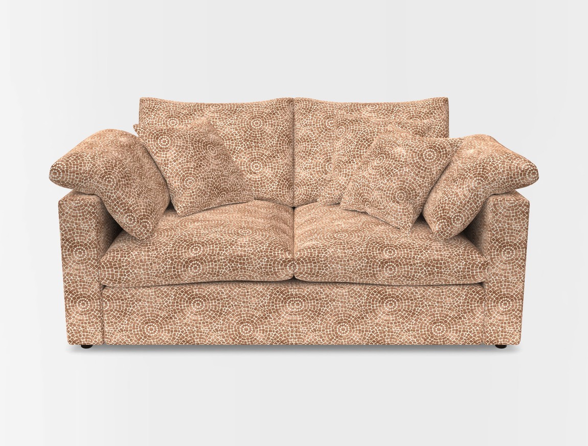 2 Seater Straight Arm Sofa