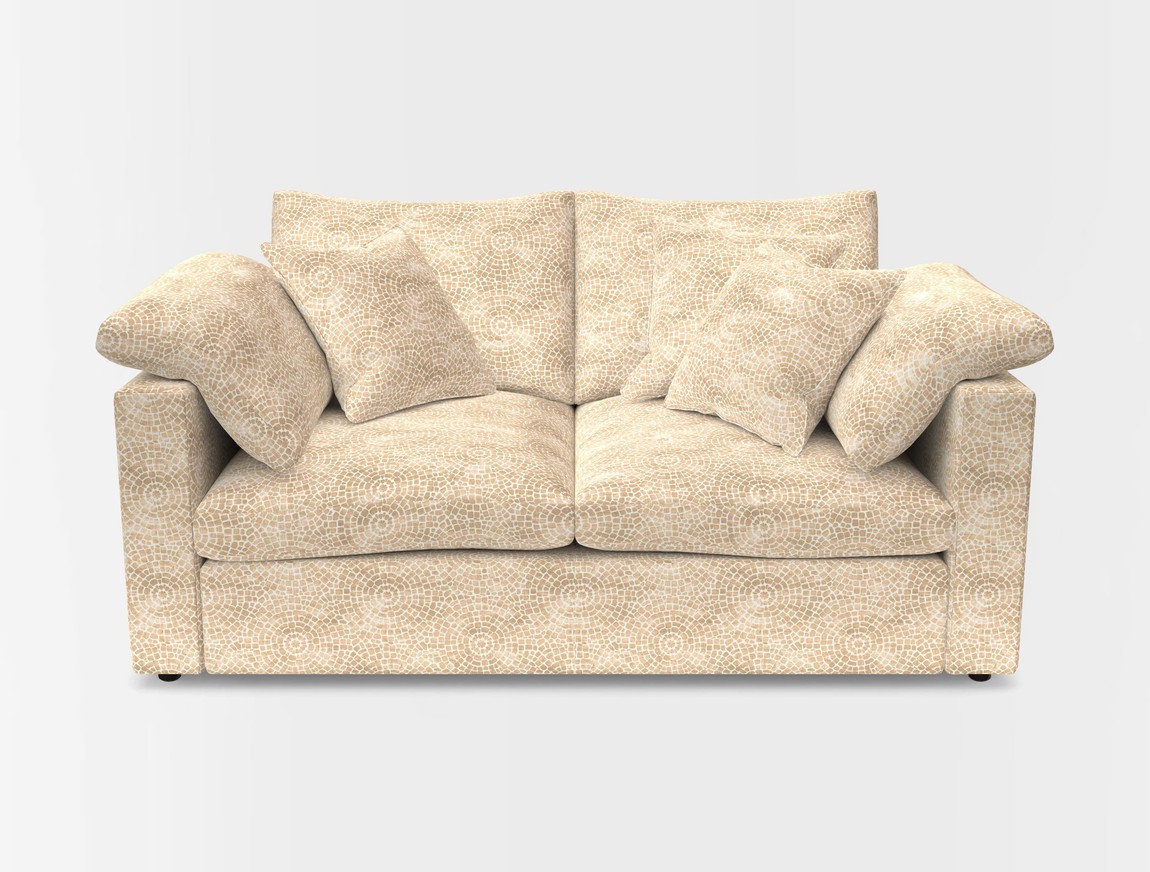 2 Seater Straight Arm Sofa