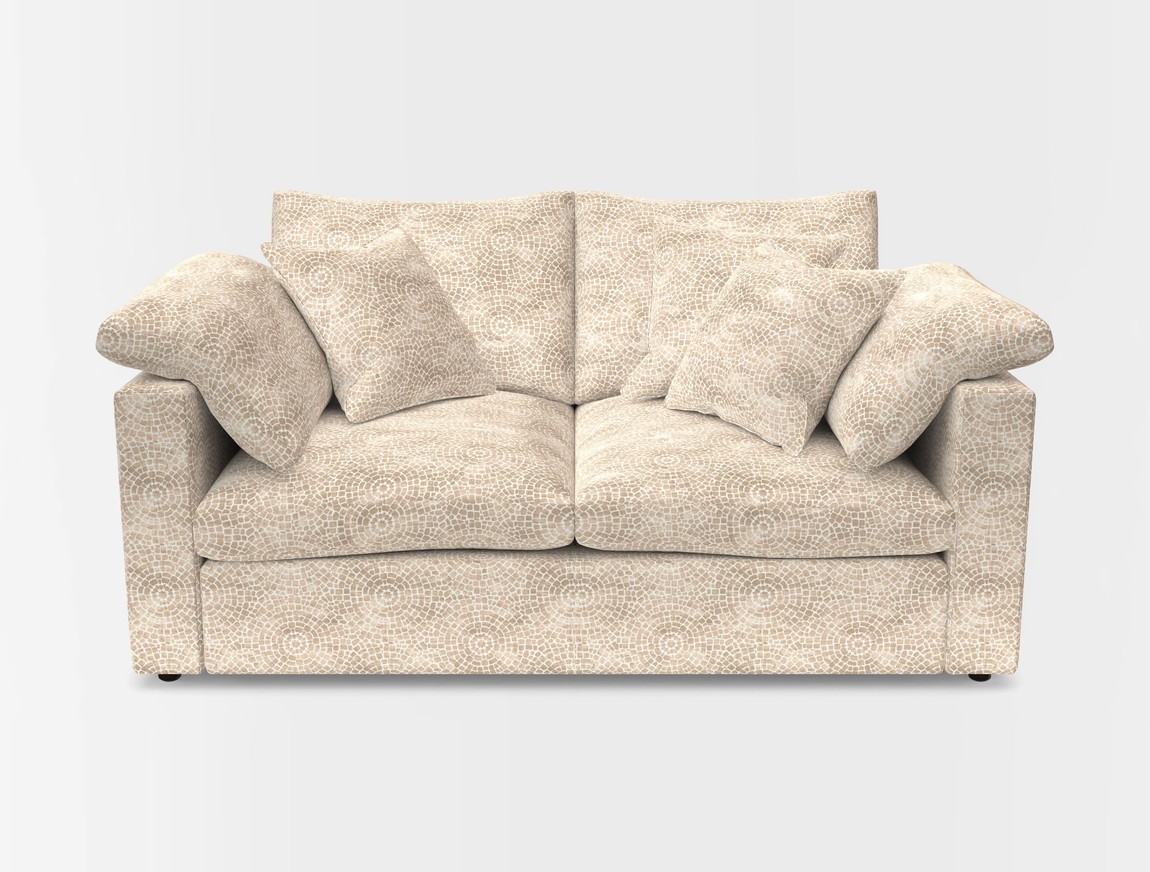 2 Seater Straight Arm Sofa